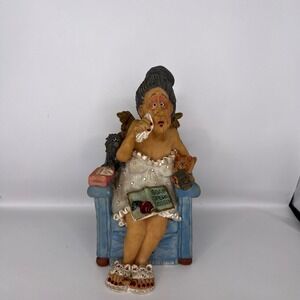 VTG Doug Harris Francine Guardian Grannies & Friends Figurine Soap Opera Gossip